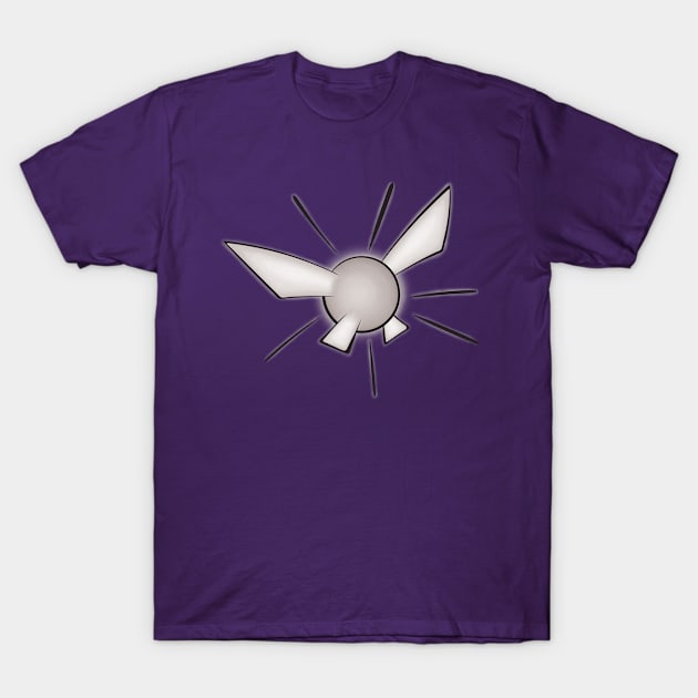 Glowing Fairy, Grey T-Shirt by Knytt